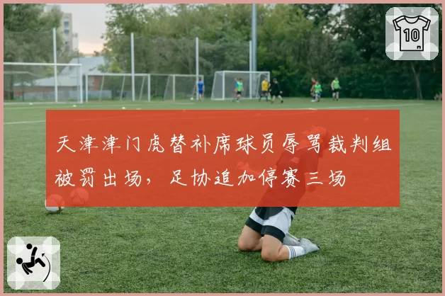 天津津门虎替补席球员辱骂裁判组被罚出场,足协追加停赛三场